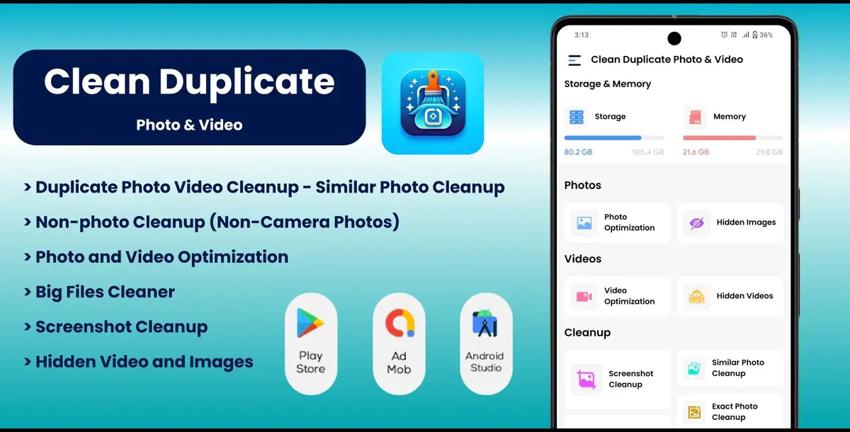 Clean Duplicate Photo And Video - Android